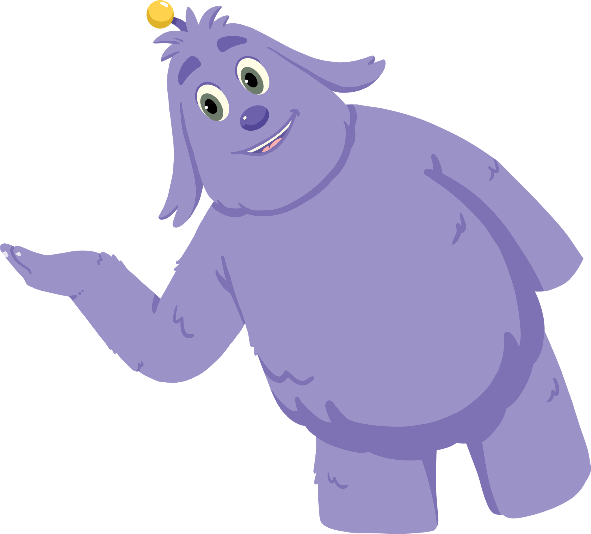 A friend, fully formed