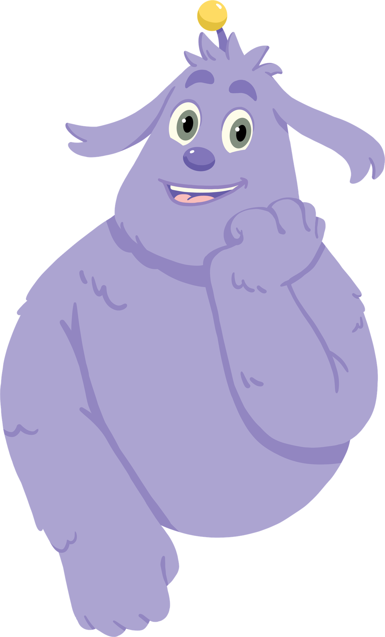 Kuddo smiling